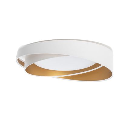 Dimbare LED-plafondlamp SMART GALAXY MODERN LED/24W/230V 3000-6500K Ø 55 cm wit/goud + afstandsbediening