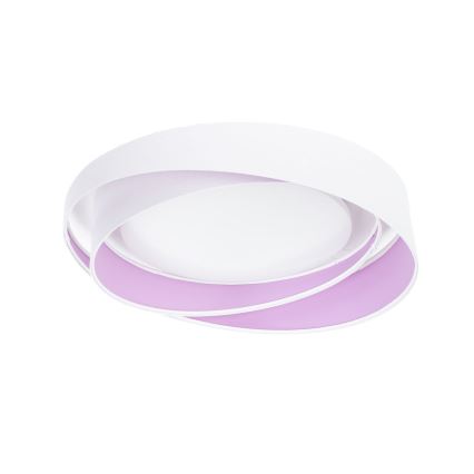 LED dimbare plafondlamp SMART GALAXY MODERN LED/24W/230V 3000-6500K Ø 55 cm wit/paars + afstandsbediening