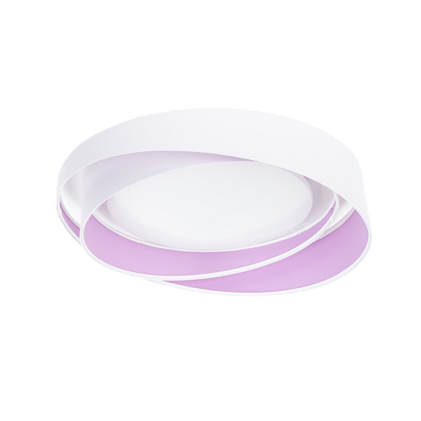 LED dimbare plafondlamp SMART GALAXY MODERN LED/24W/230V 3000-6500K Ø 55 cm wit/paars + afstandsbediening