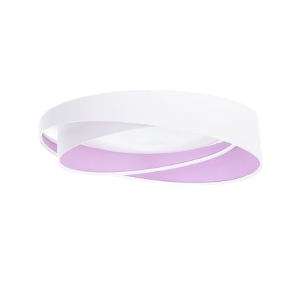 LED dimbare plafondlamp SMART GALAXY MODERN LED/24W/230V 3000-6500K Ø 55 cm wit/paars + afstandsbediening