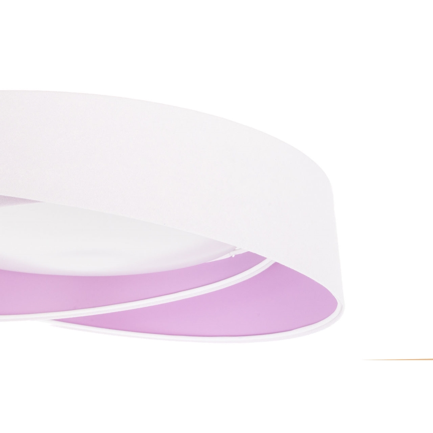 LED dimbare plafondlamp SMART GALAXY MODERN LED/24W/230V 3000-6500K Ø 55 cm wit/paars + afstandsbediening