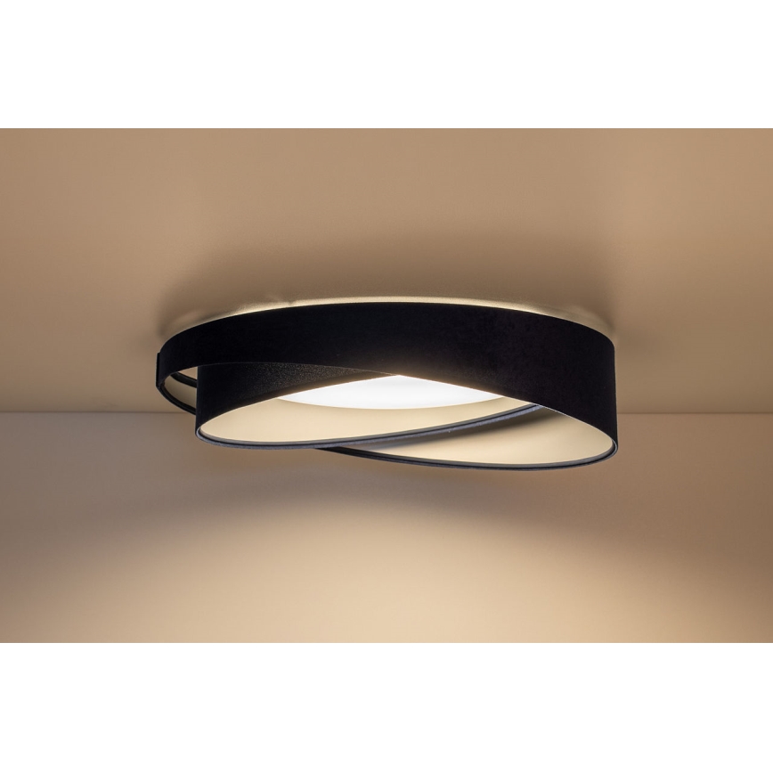 Dimbare LED plafondlamp SMART GALAXY MODERN LED/24W/230V 3000-6500K Ø 55 cm blauw/zilver + afstandsbediening