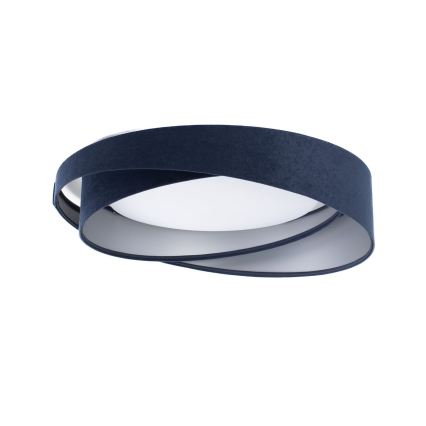 Dimbare LED plafondlamp SMART GALAXY MODERN LED/24W/230V 3000-6500K Ø 55 cm blauw/zilver + afstandsbediening