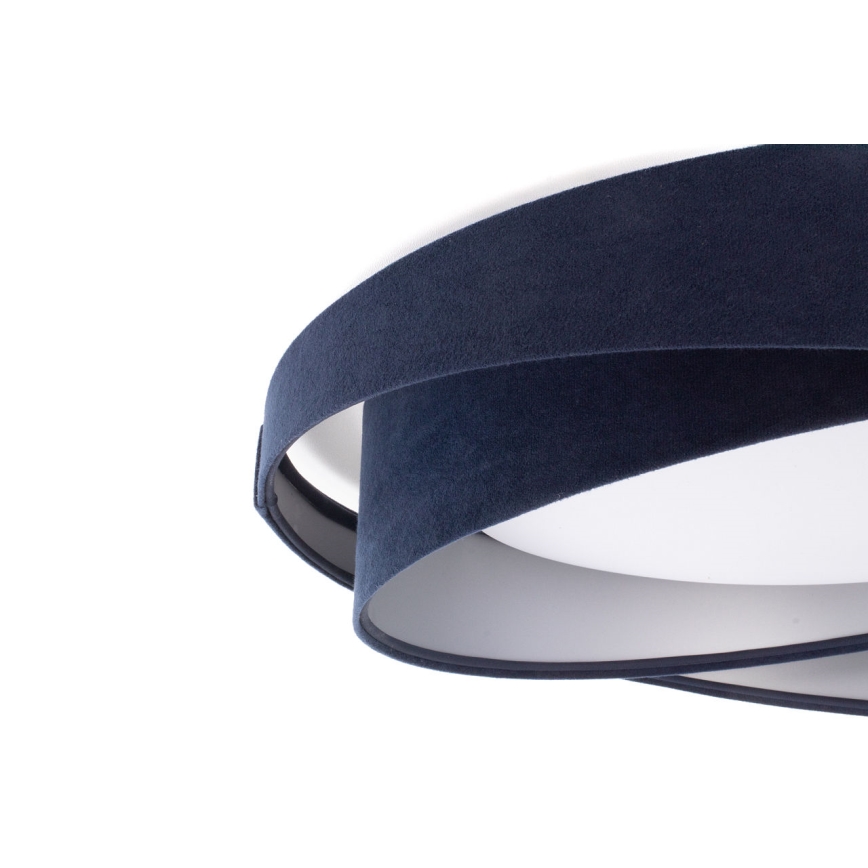 Dimbare LED plafondlamp SMART GALAXY MODERN LED/24W/230V 3000-6500K Ø 55 cm blauw/zilver + afstandsbediening
