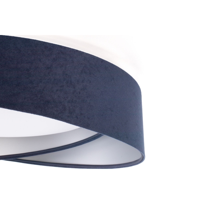 Dimbare LED plafondlamp SMART GALAXY MODERN LED/24W/230V 3000-6500K Ø 55 cm blauw/zilver + afstandsbediening