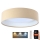 Dimbare LED Plafondlamp SMART GALAXY LED/36W/230V d. 55 cm 2700-6500K Wi-Fi Tuya beige/wit + afstandsbediening