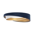 Dimbare LED-plafondlamp SMART GALAXY MODERN LED/24W/230V 3000-6500K Ø 55 cm blauw/wit/goud + afstandsbediening