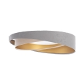 Dimbare LED-plafondlamp SMART GALAXY MODERN LED/24W/230V 3000-6500K Ø 55 cm grijs/beige/goud + afstandsbediening