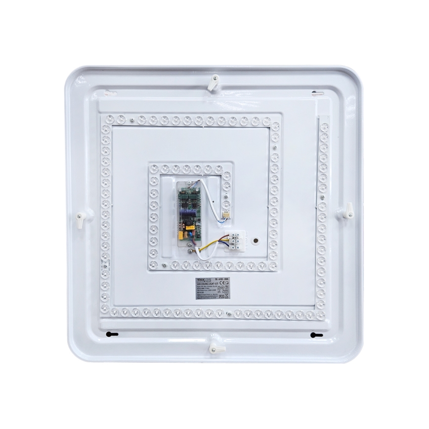 Dimbare LED plafondlamp UNA LED/60W/230V 2700-6500K 50x50 cm + afstandsbediening