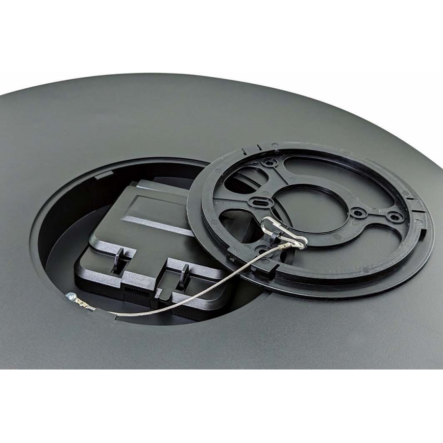 LED Dimbare badkamer plafondverlichting VARIO LUMO LED/13/18W/230V 3000/4000/5700K diameter 36 cm IP44 zwart