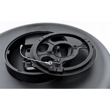 LED Dimbare badkamer plafondverlichting VARIO NOVA LED/13/18W/230V 3000/4000/5700K diameter 36 cm IP44 zwart