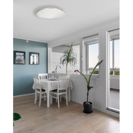 Dimbare LED plafondlamp VENTA LED/36W/230V 2700-6500K diameter 48 cm + afstandsbediening
