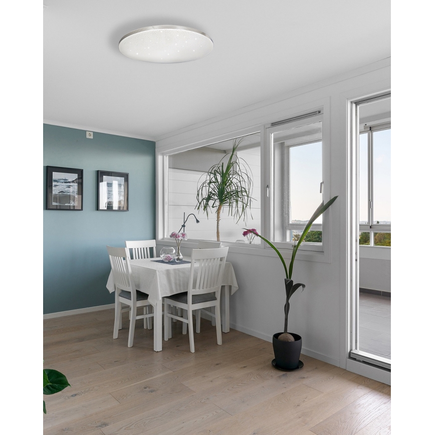 Dimbare LED plafondlamp VENTA LED/36W/230V 2700-6500K diameter 48 cm + afstandsbediening