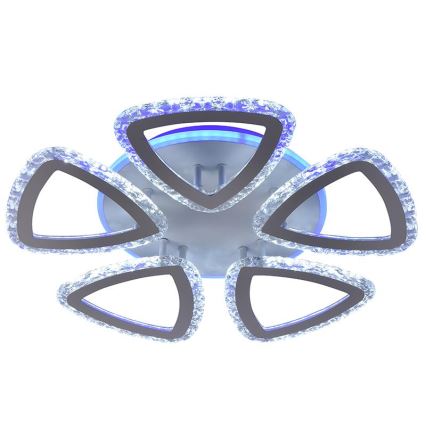 Dimbare LED-plafondkroonluchter LED/70W/230V 3000-6500K + afstandsbediening