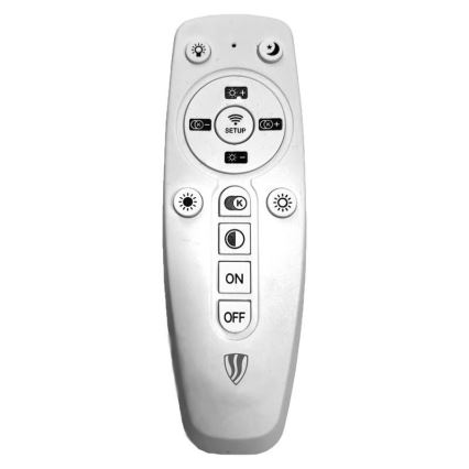 Dimbare LED-plafondkroonluchter LED/70W/230V 3000-6500K + afstandsbediening