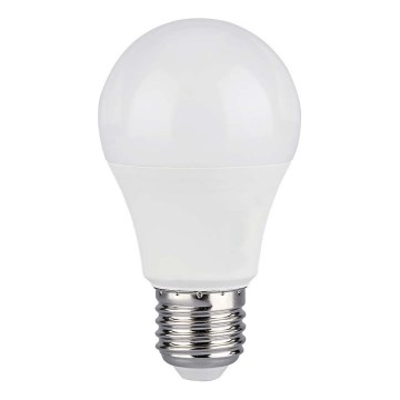 Dimbare LED RGB lamp A60 E27/8,5W/230V 4000K + afstandsbediening