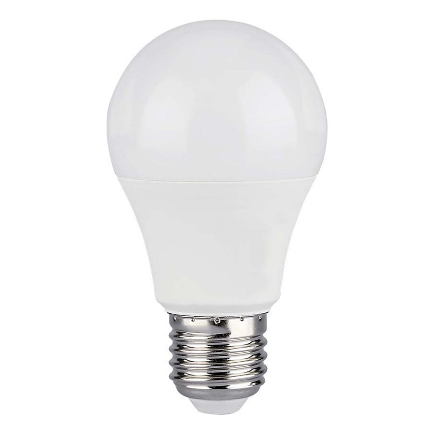 Dimbare LED RGB lamp A60 E27/8,5W/230V 4000K + afstandsbediening
