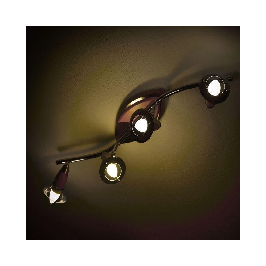 Dimbare LED RGB-lamp E14/3,5W/230V 6400K + afstandsbediening