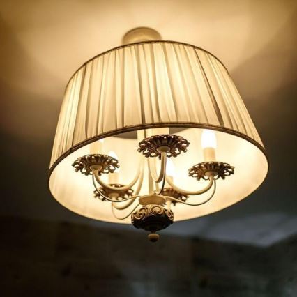 Dimbare LED RGB-lamp E14/3,5W/230V 6400K + afstandsbediening