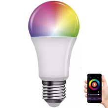Dimbare LED RGB lamp GoSmart A60 E27/11W/230V 2700-6500K Wi-Fi Tuya