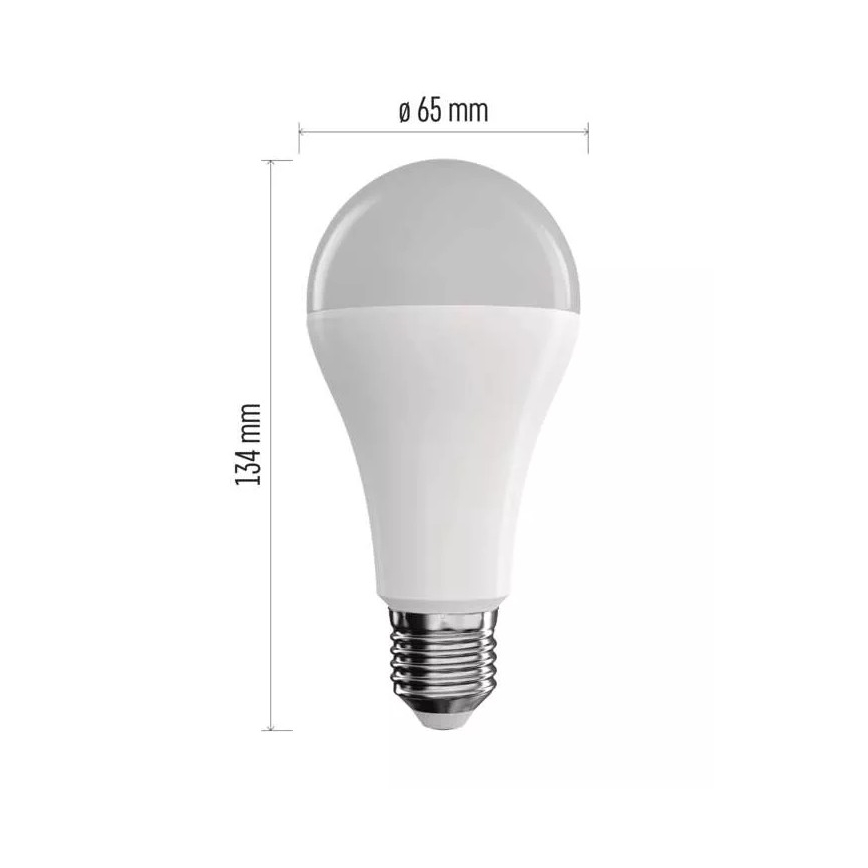 Dimbare LED RGB lamp GoSmart A65 E27/14W/230V 2700-6500K Tuya