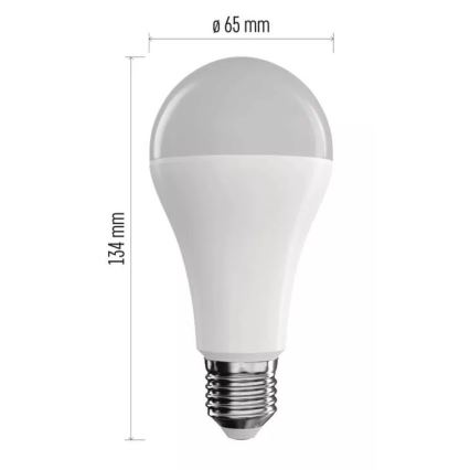 Dimbare LED RGB lamp GoSmart A65 E27/14W/230V 2700-6500K Wi-Fi Tuya