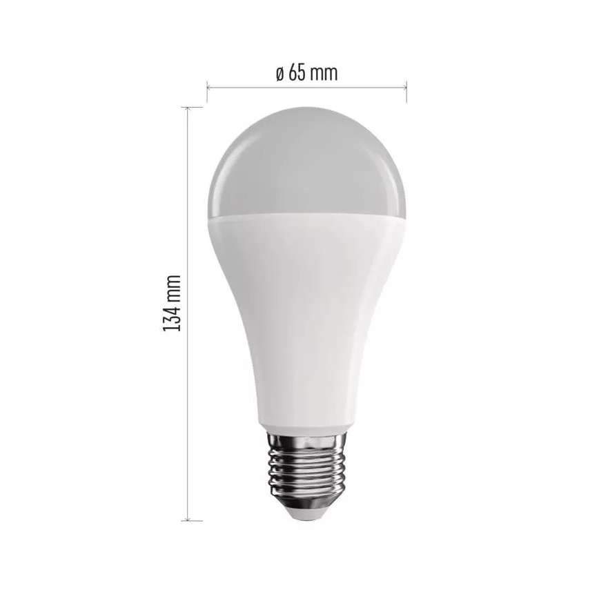 Dimbare LED RGB lamp GoSmart A65 E27/14W/230V 2700-6500K Wi-Fi Tuya