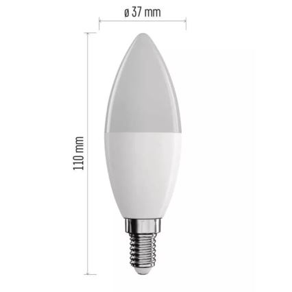 Dimbare LED RGB lamp GoSmart E14/4,8W/230V 2700-6500K Tuya