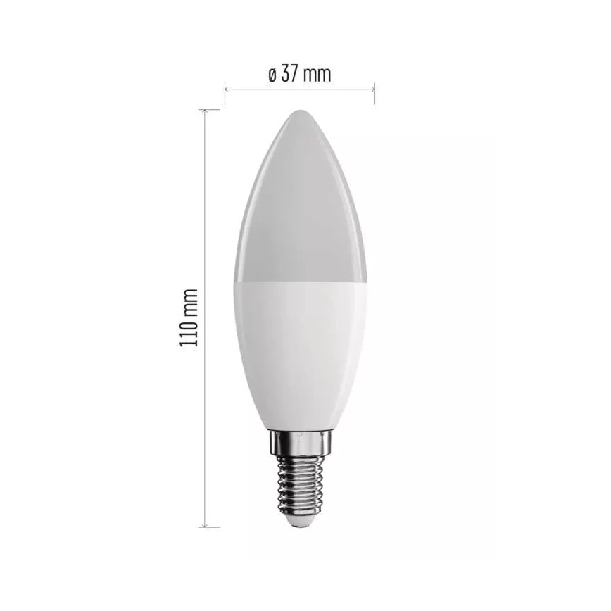 Dimbare LED RGB lamp GoSmart E14/4,8W/230V 2700-6500K Tuya