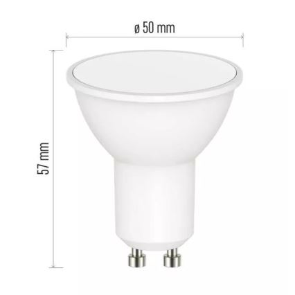 Dimbare LED RGB lamp GoSmart MR16 GU10/4,8W/230V 2700-6500K Tuya