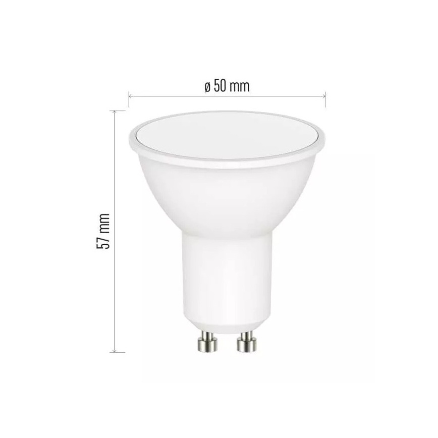 Dimbare LED RGB lamp GoSmart MR16 GU10/4,8W/230V 2700-6500K Tuya