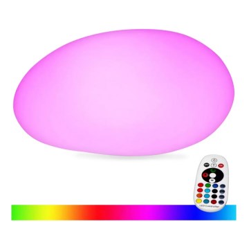 Dimbare LED RGB Lamp voor Buiten LED/1W/230V 28cm IP67 + afstandsbediening