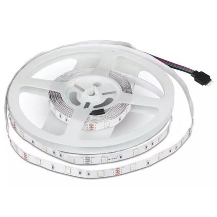 Dimbare LED RGB Lichtstrip 2x5m LED/4,8W/230V + afstandsbediening