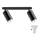 Dimbare LED RGBW inbouwspot voor de badkamer TURYN 2xGU10/6,5W/230V 2700-6500K Wi-Fi IP44 zwart