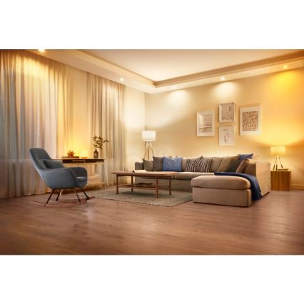 Dimbare LED RGBW Lamp A60 E27/8W/230V 2200-6500K CRI 90 Wi-Fi -WiZ