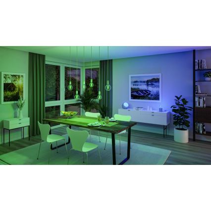 Dimbare LED RGBW-lamp FILAMENT E27/6,3W/230V 2200-6500K - Paulmann 29156