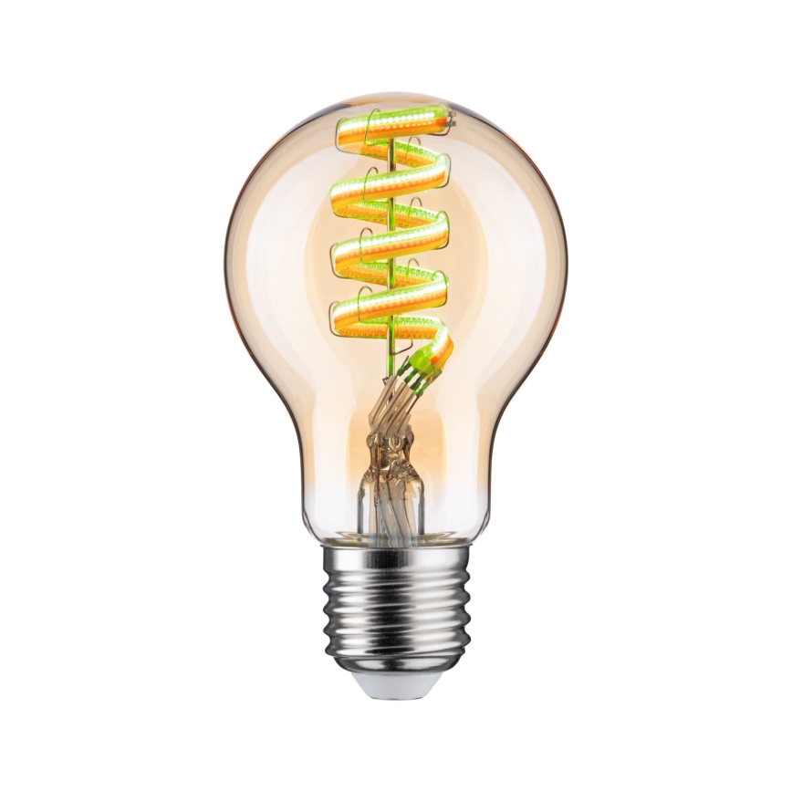 Dimbare LED RGBW-lamp FILAMENT E27/6,3W/230V 2200-6500K - Paulmann 29156