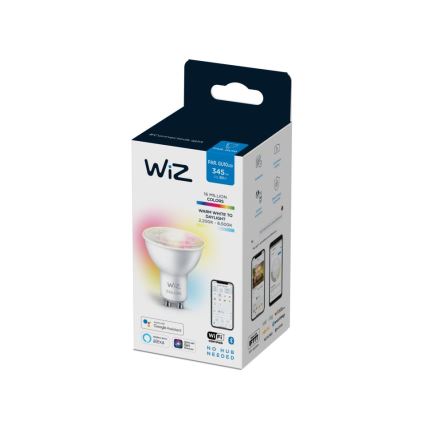 Dimbare LED RGBW Lamp PAR16 GU10/4,7W/230V 2200-6500K CRI 90 Wi-Fi - WiZ