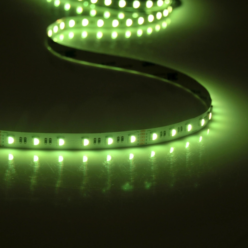 Dimbare LED RGBW Strip 3m LED/22W/24/230V + afstandsbediening