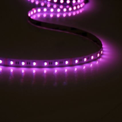 Dimbare LED RGBW Strip 3m LED/22W/24/230V + afstandsbediening