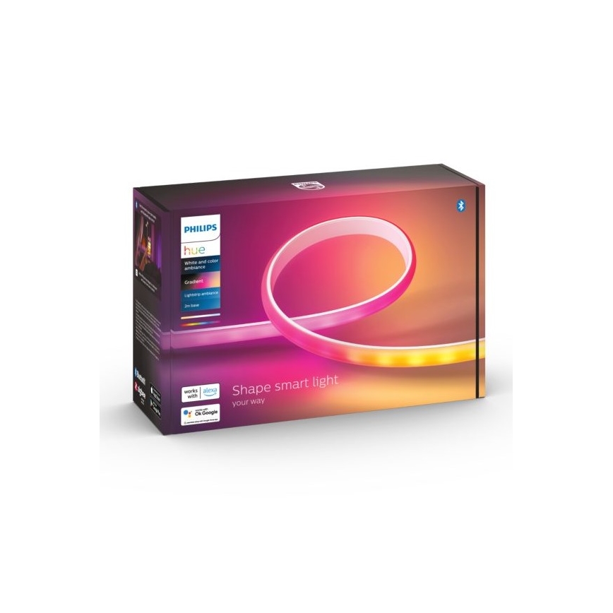 Dimbare LED RGBW Strip Philips Hue WHITE AND COLOR AMBIANCE LED/20W/230V 2 m
