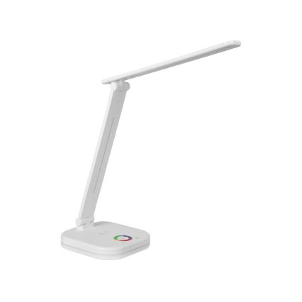 Dimbare LED RGBW tafellamp met draadloos opladen LED/7W/5V USB wit