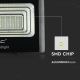 Dimbare LED Solar Schijnwerper LED/20W/6,4V 4000K IP65 + afstandsbediening