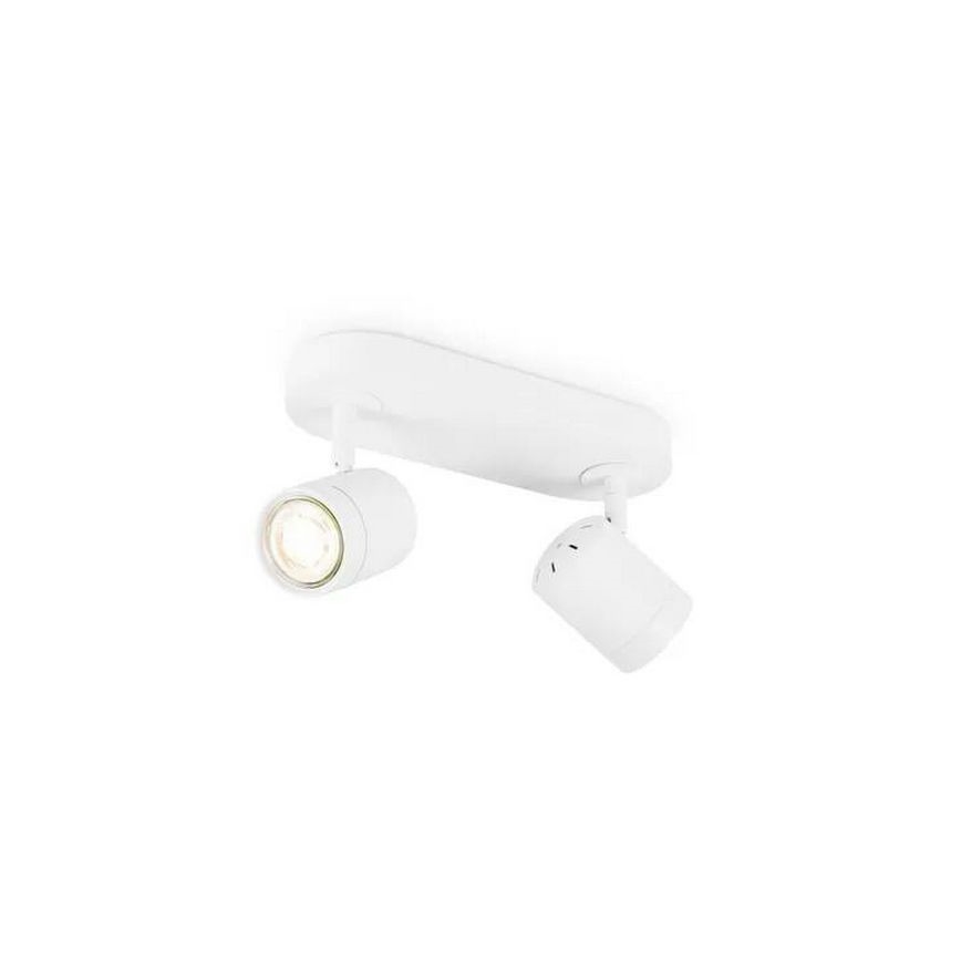 Dimbare LED Spot MANU 2xGU10/5,8W/230V wit
