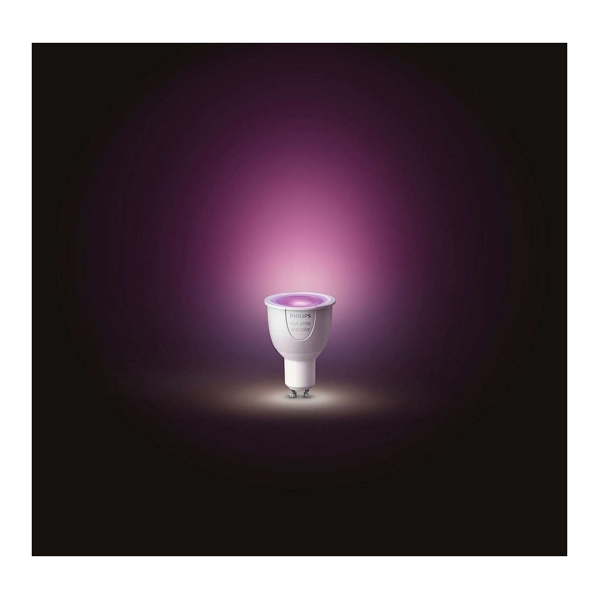 Dimbare LED-lamp Philips Hue White And Color Ambiance GU10/4,3W/230V 2000-6500K