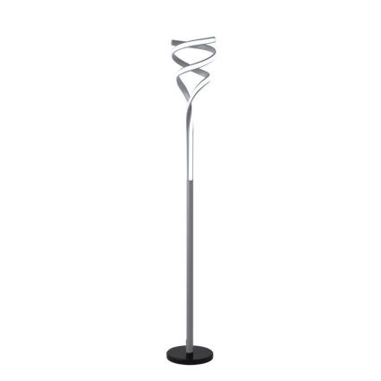 Dimbare LED Staande lamp LED/50W/230V 3000-6500K grijs + afstandsbediening
