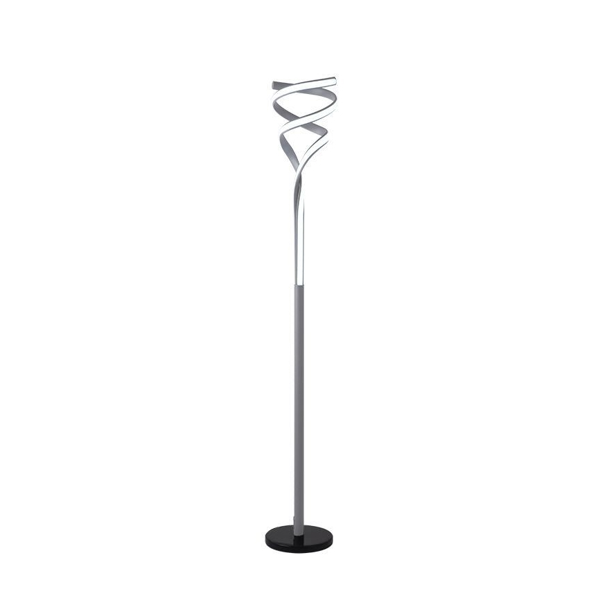 Dimbare LED Staande lamp LED/50W/230V 3000-6500K grijs + afstandsbediening