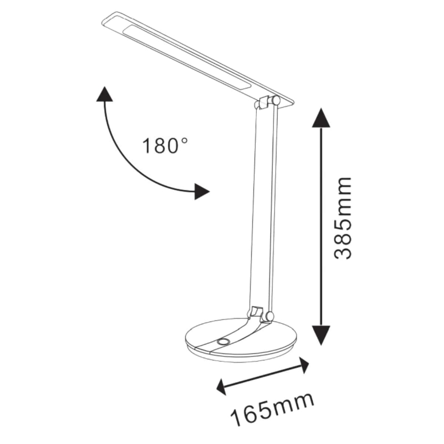 Dimbare LED Tafel Lamp met aanraking besturing SERRA LED/8W/230V wit