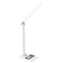 Dimbare LED Tafel Lamp met Touch Aansturing en Draadloos Opladen MEGGIE LED/8W/230V + USB