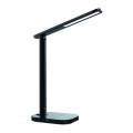 Dimbare LED Tafel Lamp met Touch Aansturing en USB Verbinding KIARA LED/7W/230V zwart